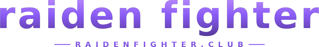 raiden fighter logo